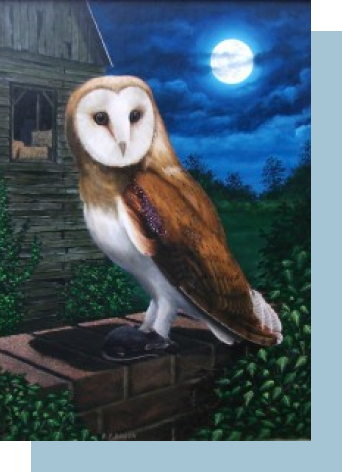 Owl Painting